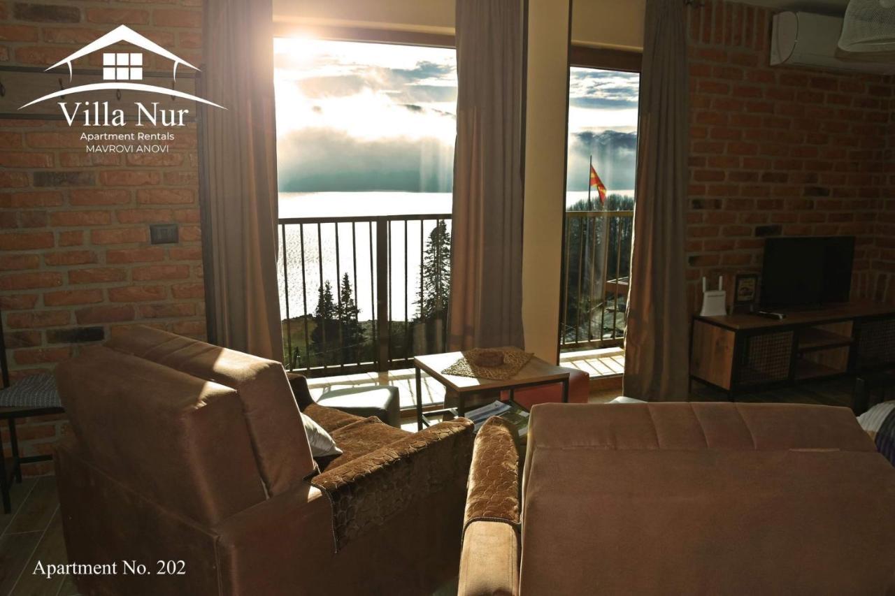 Villa Nur - Lake View Apartaments Mavrovi Anovi Экстерьер фото