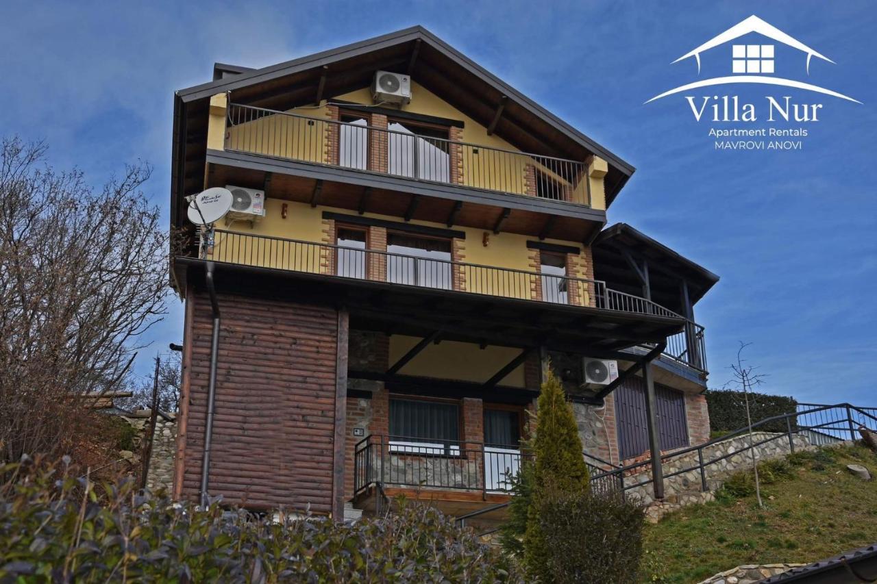 Villa Nur - Lake View Apartaments Mavrovi Anovi Экстерьер фото